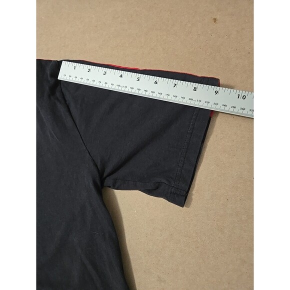 Mitchell‎ & Ness Chicago T Shirt V Neck Red Trim Nostalgia Co. Menswear - Picture 8 of 9